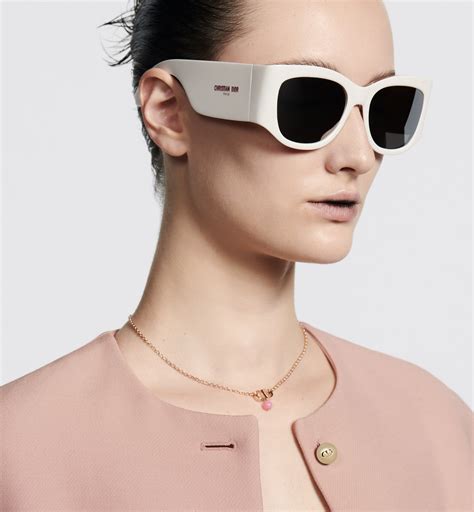 dior sonnenbrille transparent|DiorOblique S1I Transparent Beige Square Sunglasses .